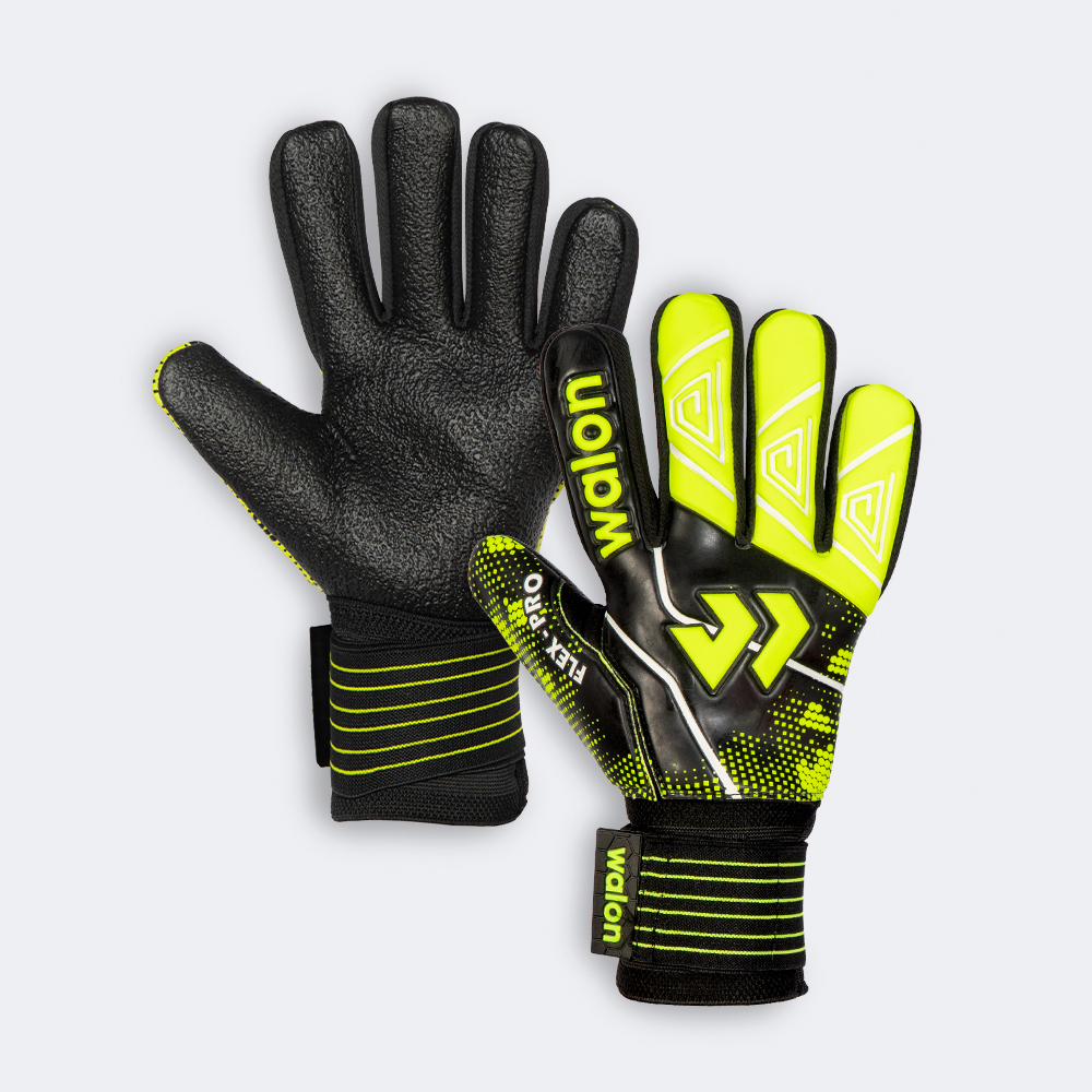 GUANTES ARQUERO_MATCH II_UNISEX ADULTO_NEGRO_AMARILLO FOSFORESCENTE_3029080693770_1