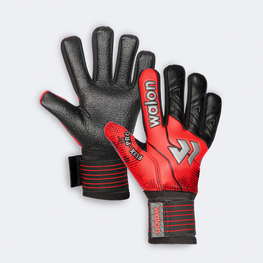 GUANTES ARQUERO_MATCH II_UNISEX ADULTO_ROJO_NEGRO_PLATA_3029080693282_1