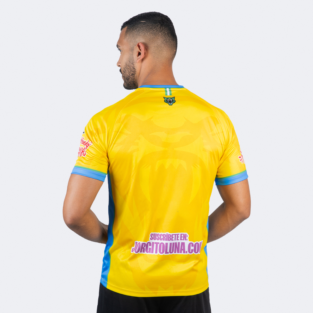 CAMISETA OFICIAL 26_DOMINGO DIANDERAS_HOMBRE_AMARILLO_TURQUESA_1007750730859_3 Camiseta Fútbol Oficial Domingo Dianderas 2026 Hombre