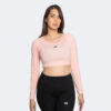Crop Manga Larga Running Katie Mujer
