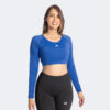 Crop Manga Larga Running Katie Mujer